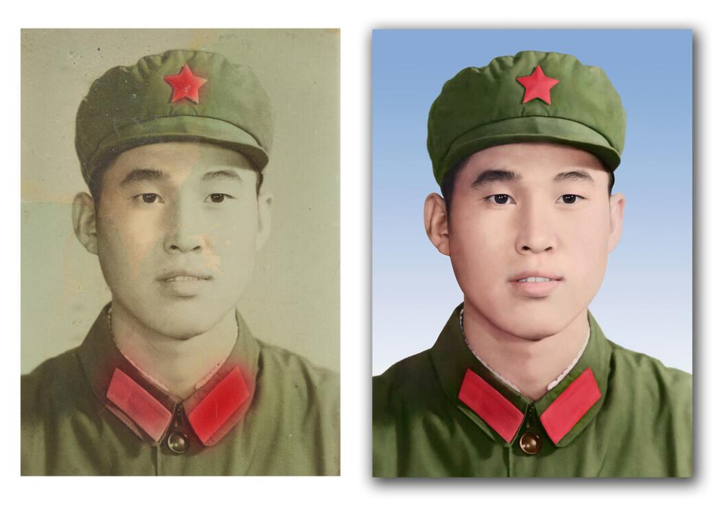 阜龙乡破损照片修复-18
